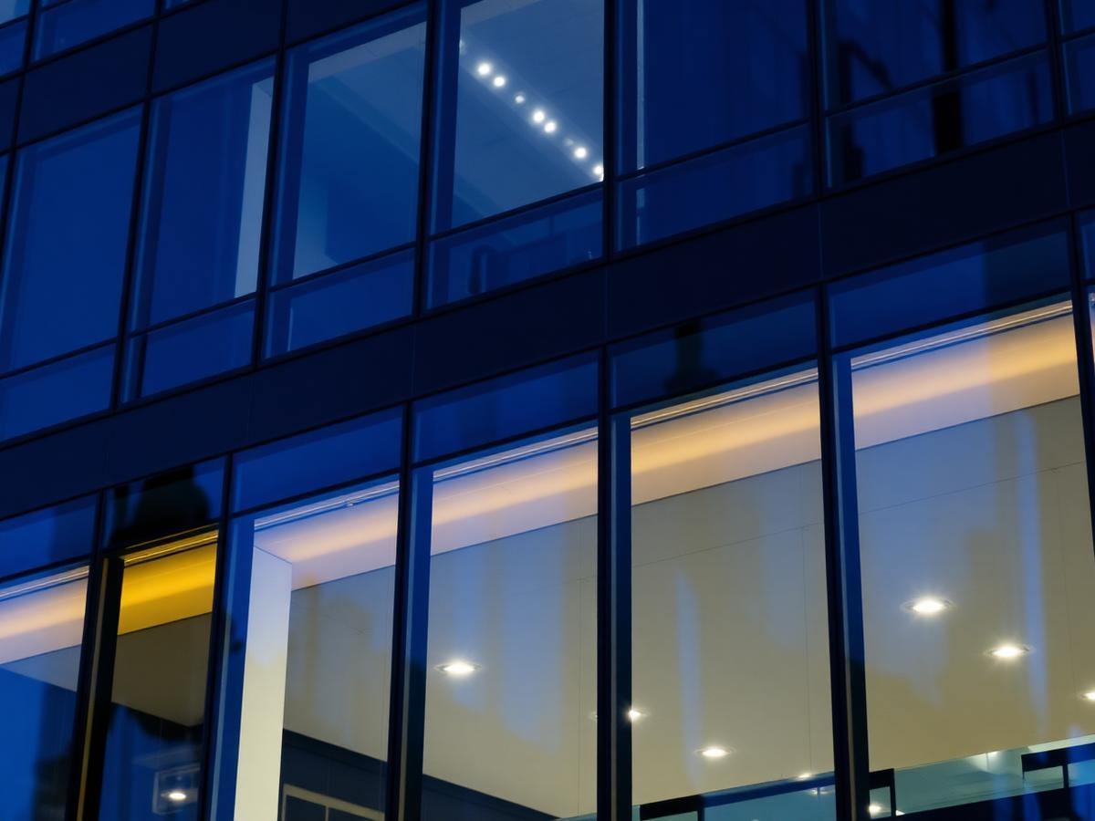 Commercial window tint project by Tintfy